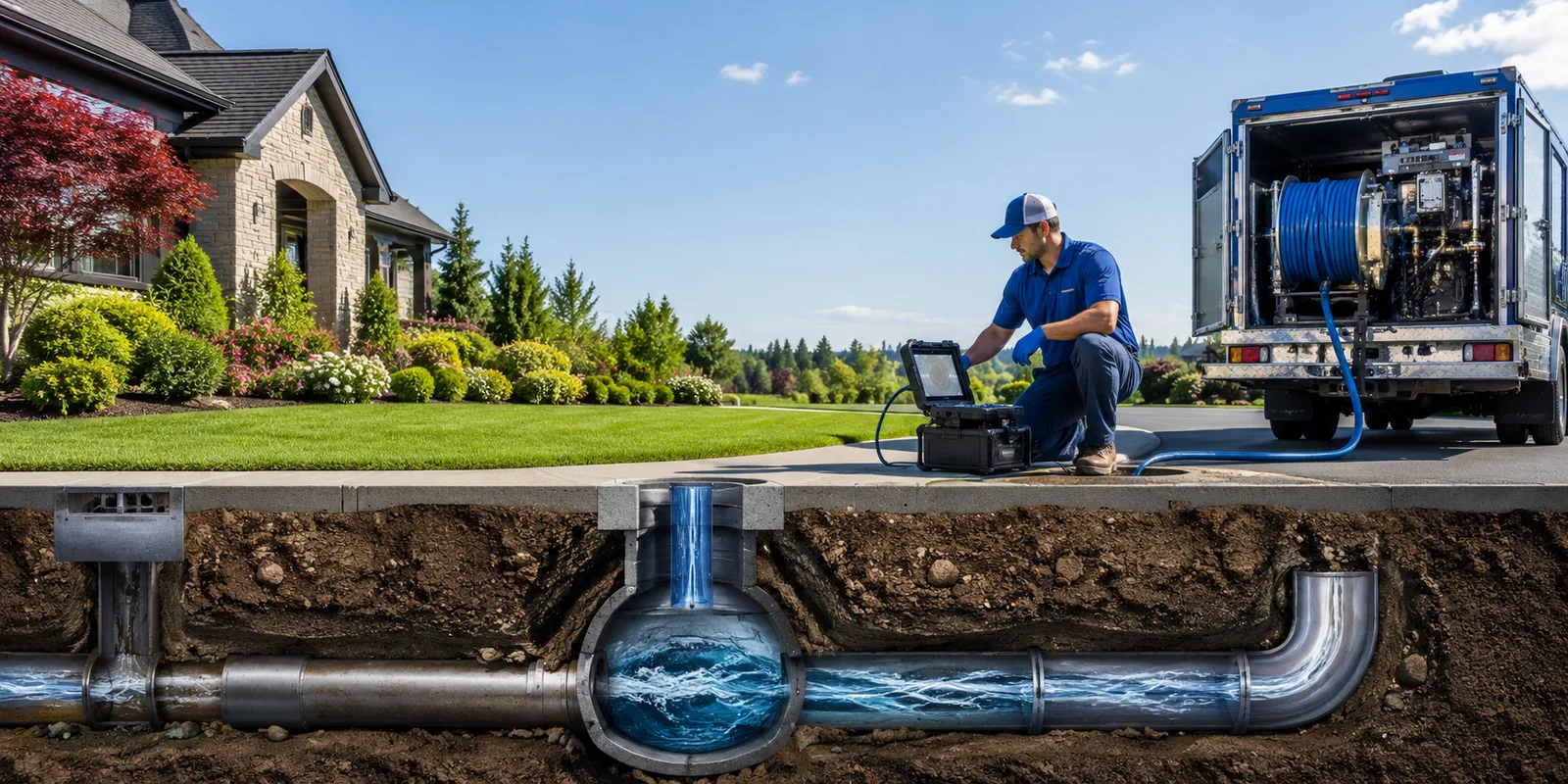 Drainage restoration information for Barrackville, WV